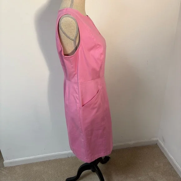 Boden Women’s Dress Cotton Blend Pockets Pink Cruise Wear 8P - Picture 2 of 11